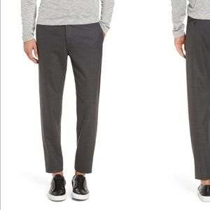 THEORY Navy Zaine Gearheart Slim Straight Pants 30